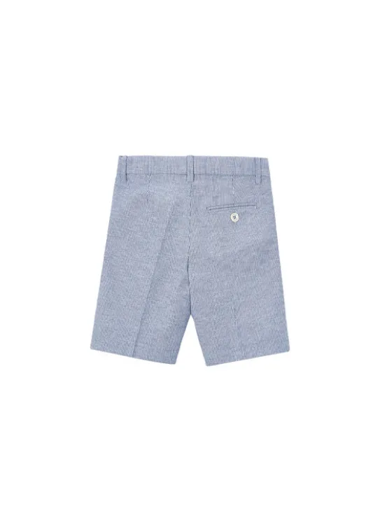 Mayoral Szorty materiałowe 3201 Niebieski Regular Fit
