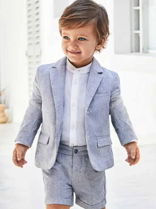 Mayoral Szorty materiałowe 1237 Niebieski Regular Fit