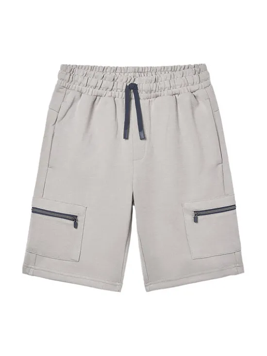Mayoral Szorty sportowe 6219 Szary Regular Fit