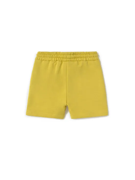 Mayoral Szorty sportowe 1242 Żółty Regular Fit