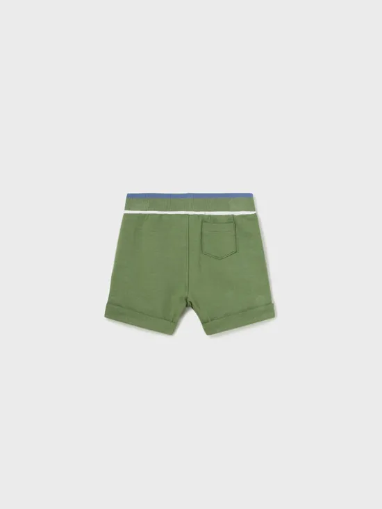 Mayoral Szorty sportowe 1259 Zielony Regular Fit