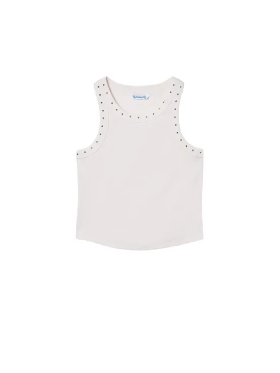Mayoral Top 6013 Biały Regular Fit