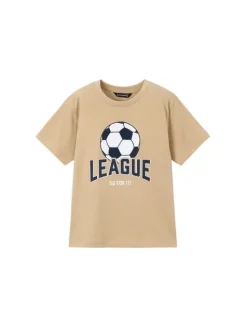 Mayoral T-Shirt 3074 Beżowy Regular Fit