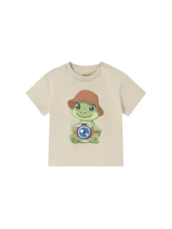 Mayoral T-Shirt 1016 Beżowy Regular Fit