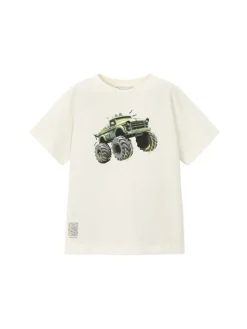 Mayoral T-Shirt 3069 Biały Regular Fit