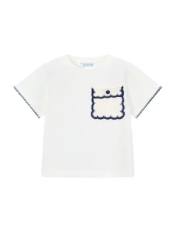 Mayoral T-Shirt 3013 Écru Regular Fit