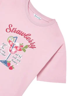 Mayoral T-Shirt 6011 Różowy Regular Fit