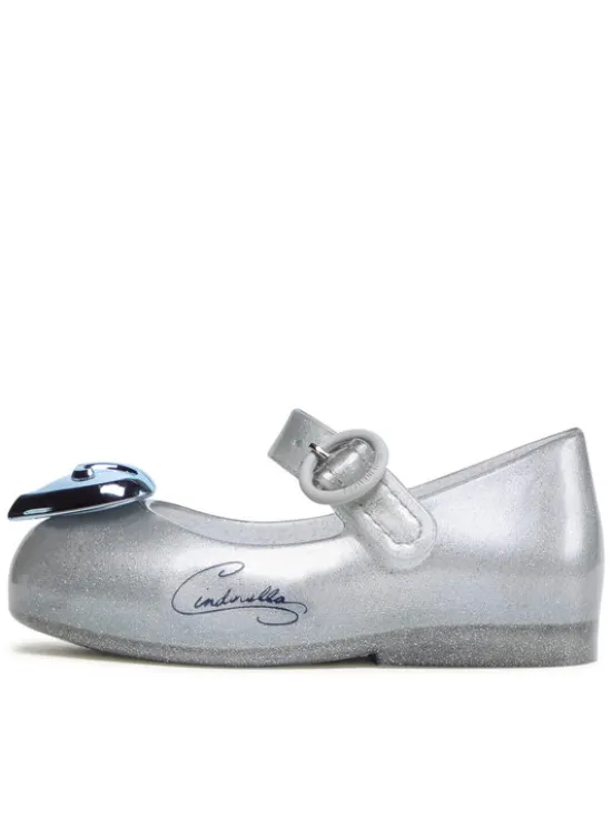 Melissa Baleriny Mini Melissa Sweet Love + Disn 33447 Srebrny
