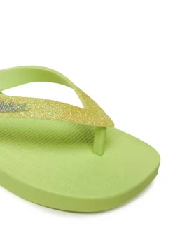 Melissa Japonki Mini Melissa Sun Long Beach II Inf 36100 Zielony