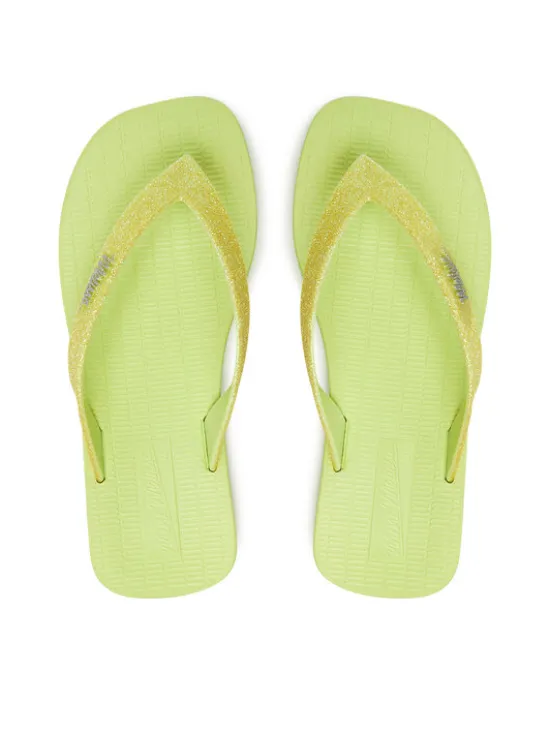 Melissa Japonki Mini Melissa Sun Long Beach II Inf 36100 Zielony