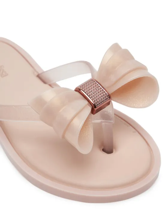Melissa Japonki Mini Melissa Flip Flop Iv Inf 35749 Beżowy