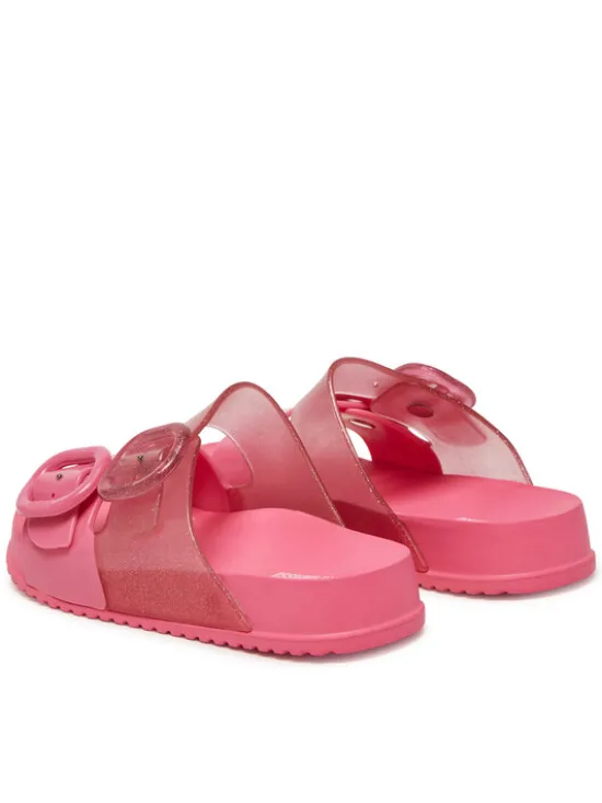 Melissa Klapki Mini Melissa Cozy Slide Inf 35685 Różowy