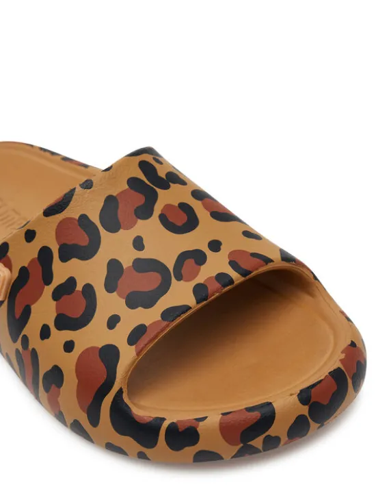 Melissa Klapki Mini Melissa Free Print Slide Inf 35936 Brązowy