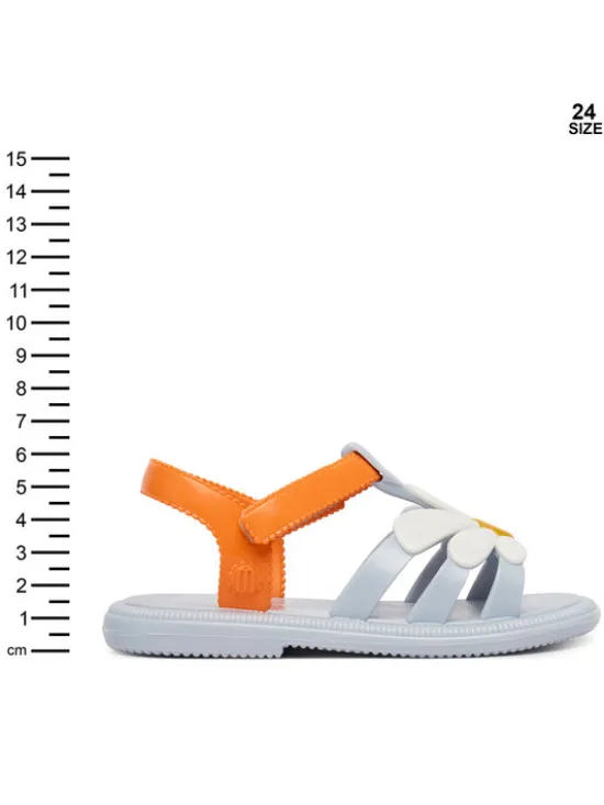 Melissa Sandały Mini Melissa Hip Bloomy Bb 35902 Niebieski