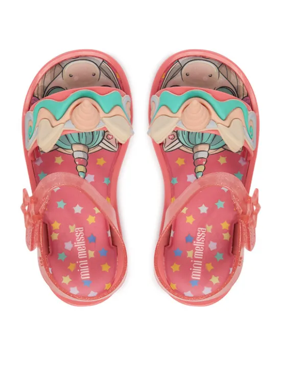 Melissa Sandały Mini Melissa Mar Sandal Uni Bb 37827 Różowy