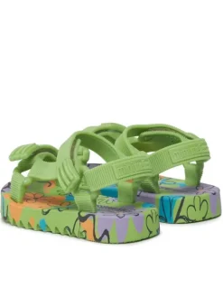 Melissa Sandały Mini Melissa Playtime Bb 35690 Zielony