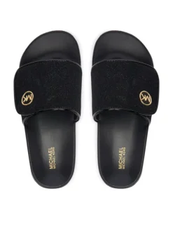 MICHAEL Michael Kors Klapki Jett Darby MK04190001 Czarny