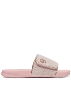 MICHAEL Michael Kors Klapki Jett Darby MK04190731 Różowy