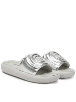 MICHAEL Michael Kors Klapki MK01421040 Srebrny