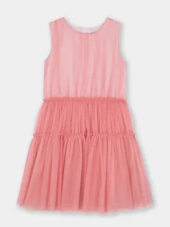minimi Sukienka elegancka C2 Różowy Regular Fit