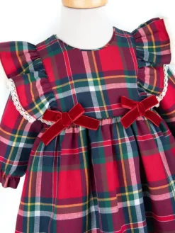minimi Sukienka elegancka FW7/5 Czerwony Regular Fit