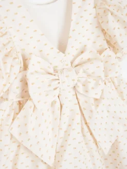 minimi Sukienka elegancka WL1 Écru Regular Fit