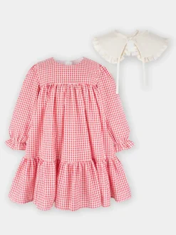 minimi Sukienka FW7 Czerwony Relaxed Fit