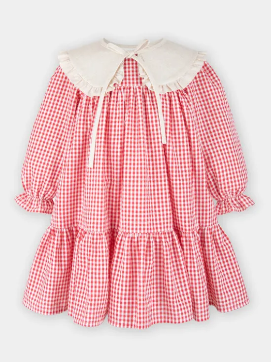 minimi Sukienka FW7 Czerwony Relaxed Fit