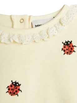 MINI RODINI Bluza 2522010711 Biały Regular Fit