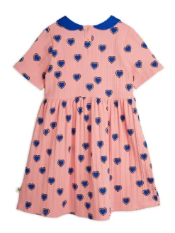 MINI RODINI Sukienka codzienna 2525011028 Różowy Regular Fit