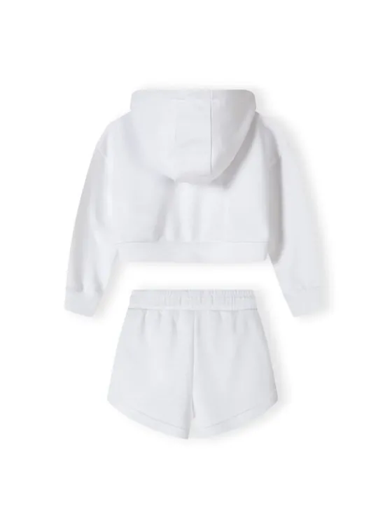 minoti Bluza 22fleece68 Biały Regular Fit