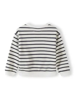 minoti Bluza 30FLEECE105 Biały Regular Fit