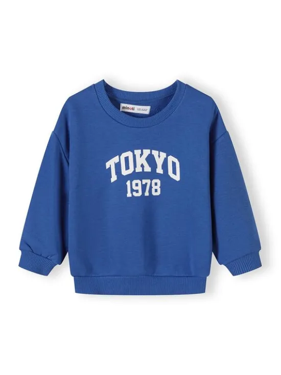 minoti Bluza 29FLEECE202 Czerwony Regular Fit