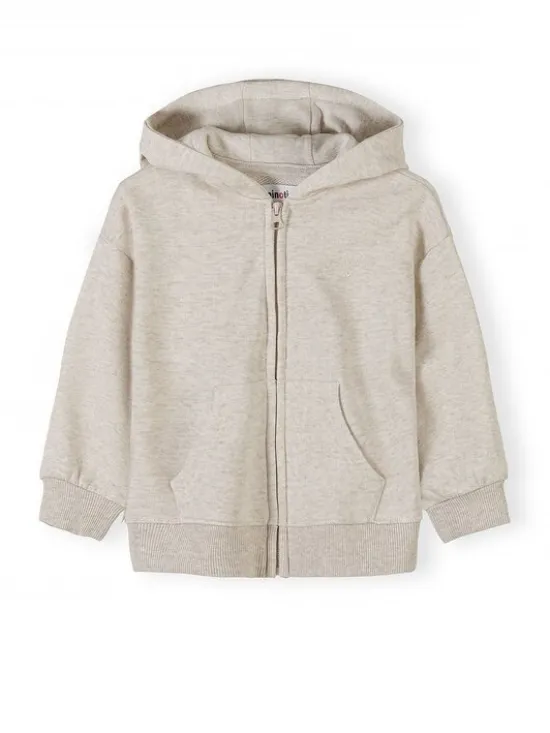 minoti Bluza 30FLEECE110 Koralowy Regular Fit
