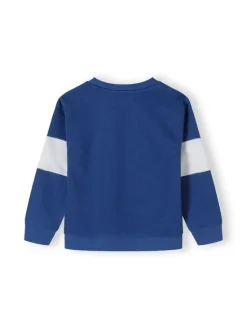 minoti Bluza 23fleece130 Niebieski Regular Fit