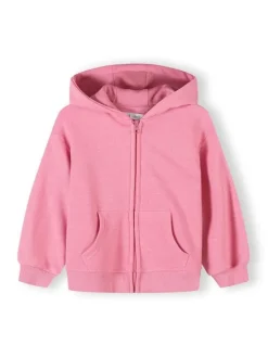 minoti Bluza 30FLEECE108 Różowy Regular Fit