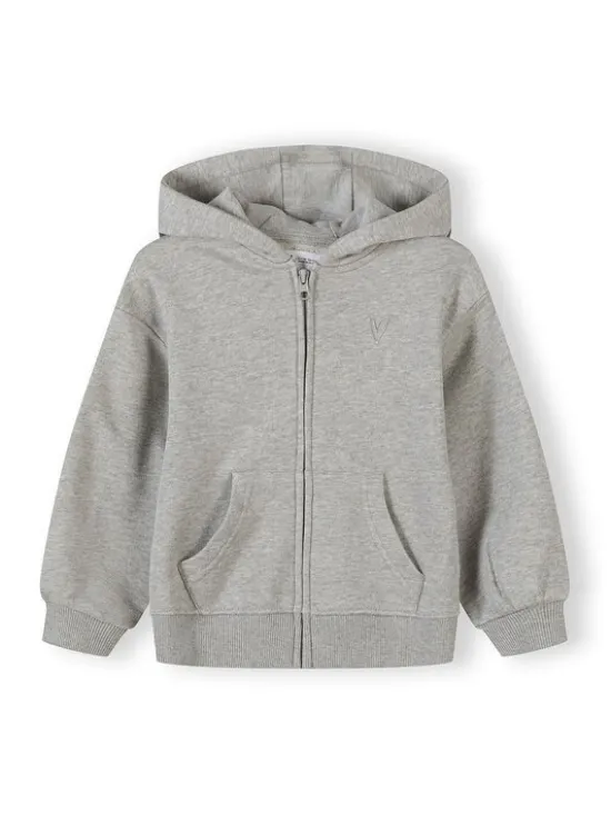 minoti Bluza 30FLEECE108 Różowy Regular Fit