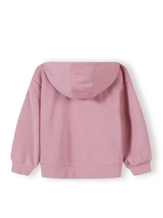 minoti Bluza 30FLEECE111 Różowy Regular Fit