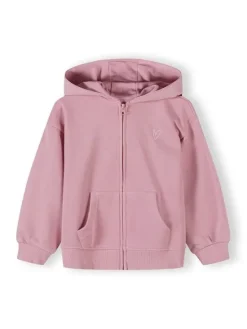 minoti Bluza 30FLEECE111 Różowy Regular Fit