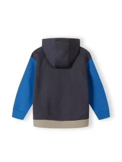 minoti Bluza 19fleece65 Szary Regular Fit