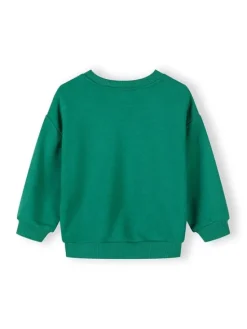 minoti Bluza 29FLEECE201 Zielony Regular Fit