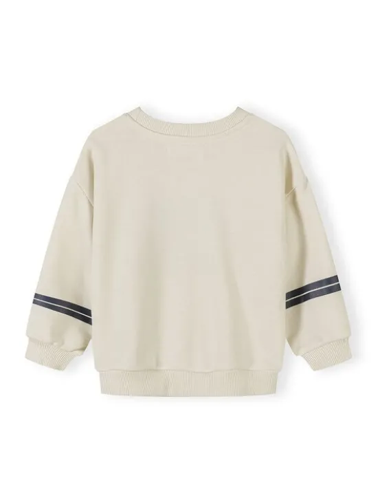 minoti Bluza 29FLEECE201 Zielony Regular Fit