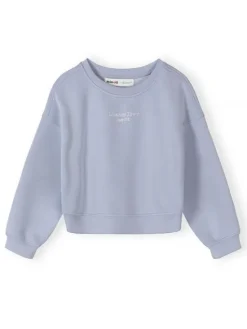 minoti Bluza 30SCUBA151 Niebieski Loose Fit
