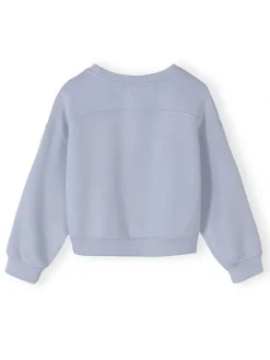 minoti Bluza 30SCUBA151 Niebieski Loose Fit