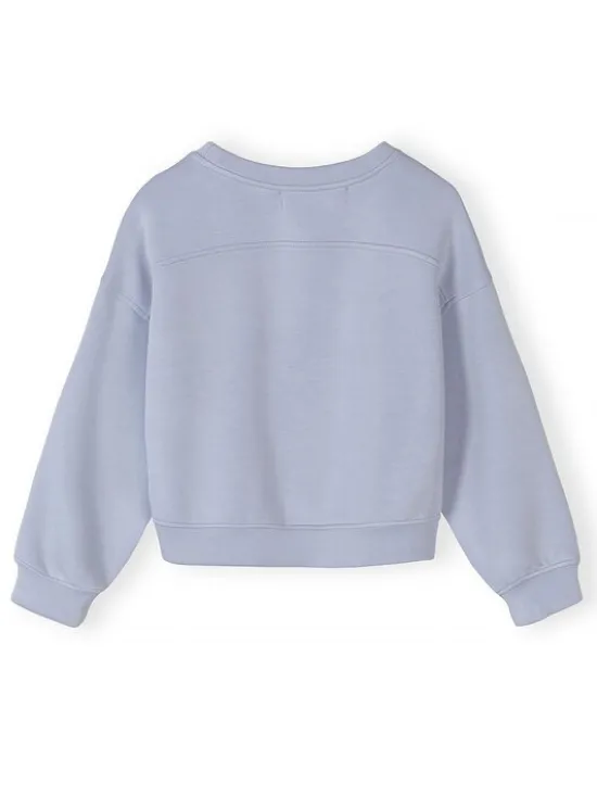 minoti Bluza 30SCUBA151 Niebieski Loose Fit