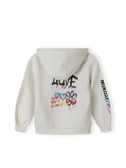 minoti Dres 20fleece55 Biały Regular Fit