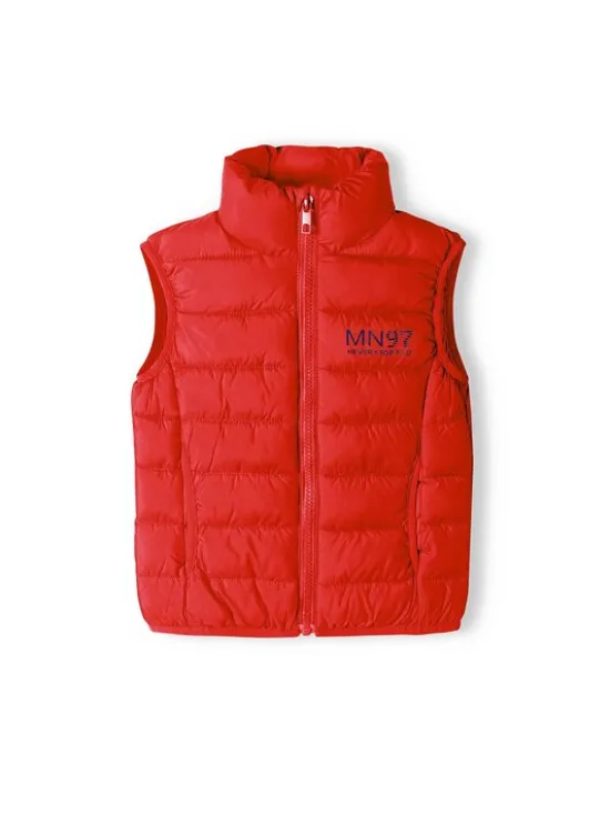 minoti Kamizelka 13coat 15 Czerwony Regular Fit