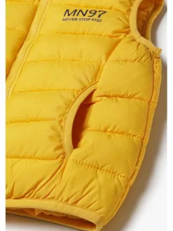 minoti Kamizelka 13coat 13 Żółty Regular Fit