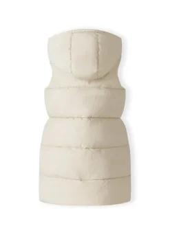 minoti Kamizelka 20gilet42 Biały Regular Fit