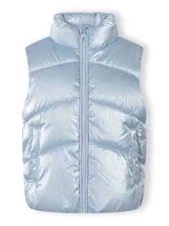 minoti Kamizelka 30GILET100 Błękitny Regular Fit